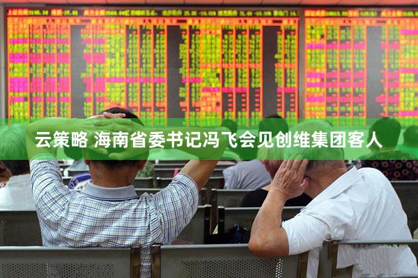 云策略 海南省委书记冯飞会见创维集团客人